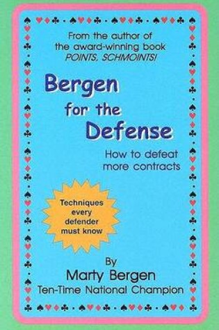 Cover of Bergen for the Defense