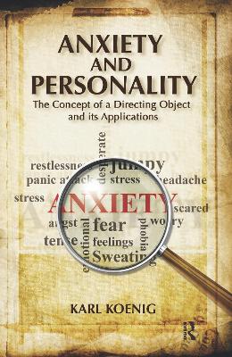 Book cover for Anxiety and Personality