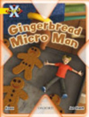 Book cover for Project X: Food: the Gingerbread Micro-man