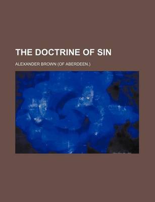 Book cover for The Doctrine of Sin