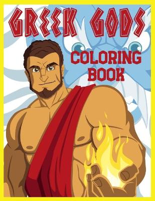 Book cover for Greek Gods Coloring Book