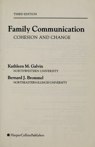 Book cover for Family Communication