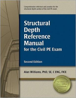 Book cover for Structural Depth Reference Manual for the Civil PE Exam