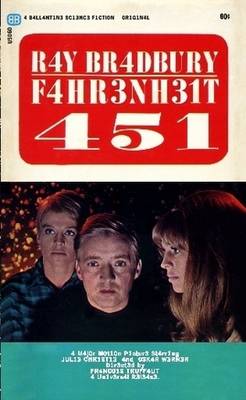 Book cover for Fahrenheit 451 -- L33T