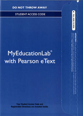 Book cover for NEW MyLab Education with Video-Enhanced Pearson eText -- Standalone Access Card -- for Effective Teaching Methods