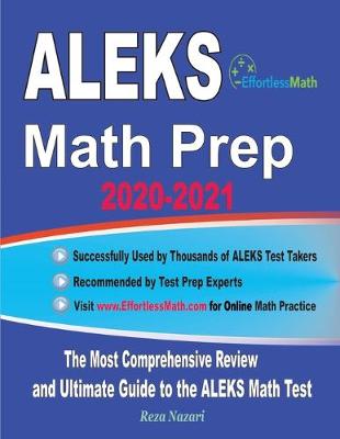 Book cover for ALEKS Math Prep 2020-2021