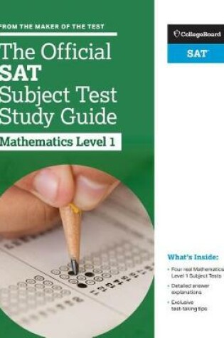 Cover of The Official SAT Subject Test in Mathematics