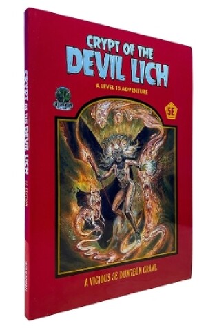 Cover of Crypt of the Devil Lich - 5e - Softcover Edition