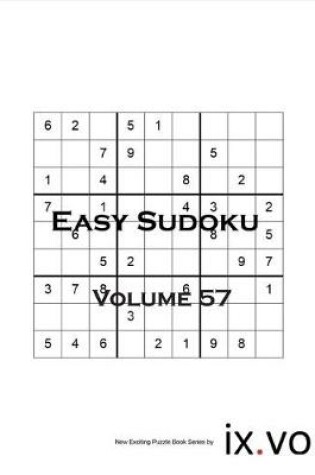 Cover of Easy Sudoku Volume 57