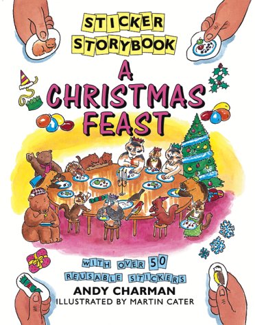 Book cover for Sticker Story Book: Christmas Feast