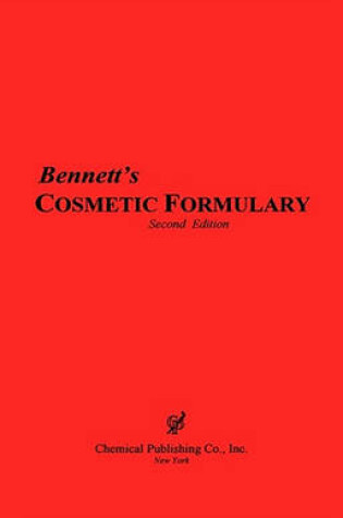 Cover of Bennett's Cosmetic Formulary