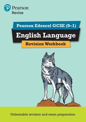 Cover of Pearson REVISE Edexcel GCSE English Language Revision Workbook - for 2025 and 2026 exams