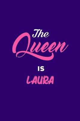 Book cover for The Queen is Laura