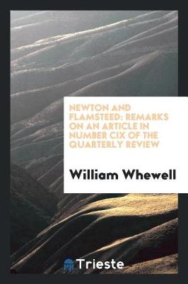 Book cover for Newton and Flamsteed