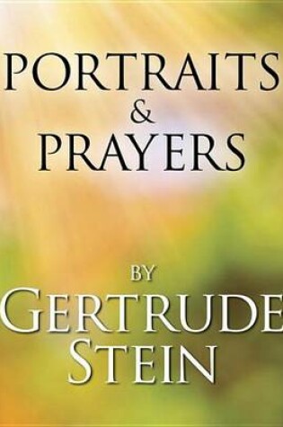 Cover of Portraits and Prayers