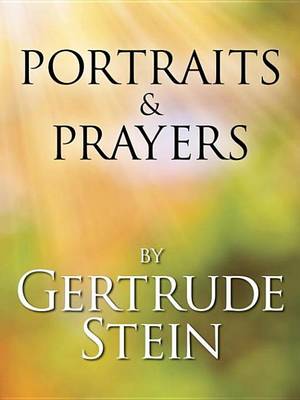 Book cover for Portraits and Prayers