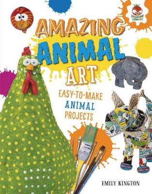 Book cover for Amazing Animal Art