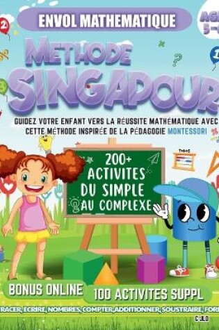 Cover of Envol Mathématique Méthode Singapour Age 5-6