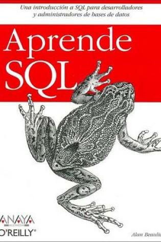 Cover of Aprende SQL