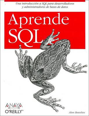 Book cover for Aprende SQL