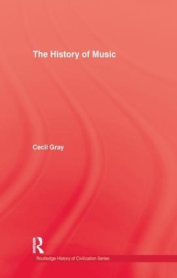 Book cover for History Of Music