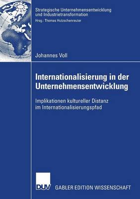 Cover of Internationalisierung in der Unternehmensentwicklung