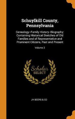 Book cover for Schuylkill County, Pennsylvania