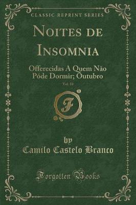 Book cover for Noites de Insomnia, Vol. 10