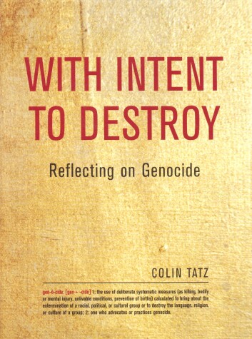 Book cover for With Intent to Destroy