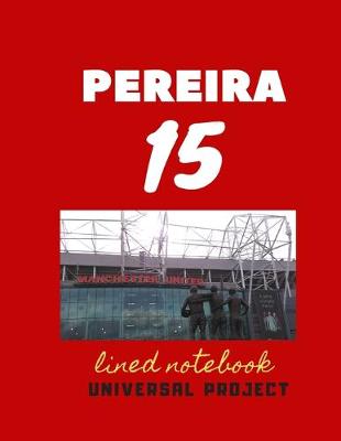 Book cover for 15 PEREIRA lined notebook