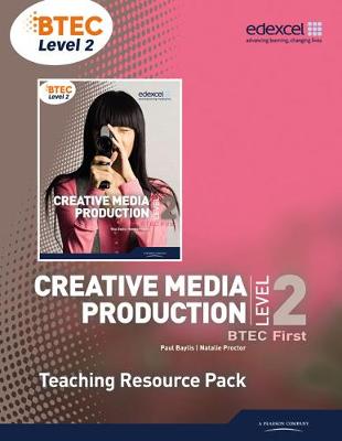 Cover of BTEC Level 2 First Creative  Media Production Teaching Resource Pack