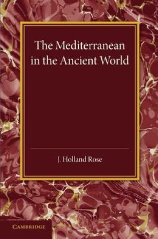 Cover of The Mediterranean in the Ancient World