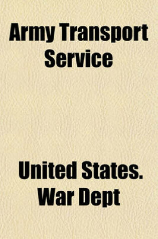 Cover of Army Transport Service