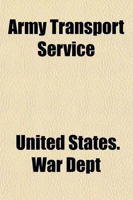 Book cover for Army Transport Service