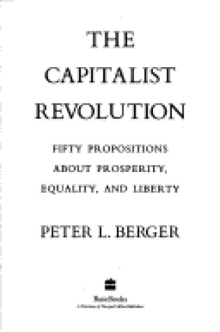 Cover of Capitalist Revolution, the