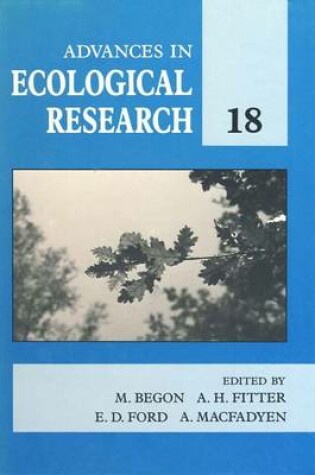 Cover of Advances in Ecological Research