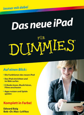 Book cover for iPad 3 Fur Dummies
