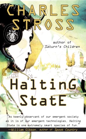 Book cover for Halting State