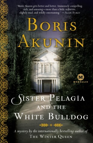 Book cover for Sister Pelagia and the White Bulldog