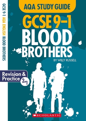 Book cover for Blood Brothers AQA English Literature