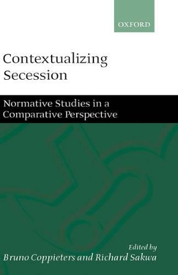 Cover of Contextualizing Secession