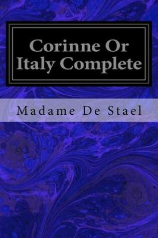 Cover of Corinne Or Italy Complete