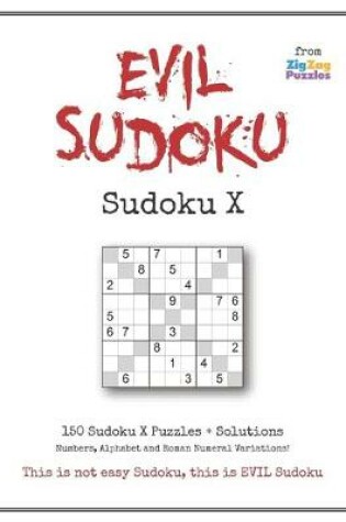 Cover of Evil Sudoku X