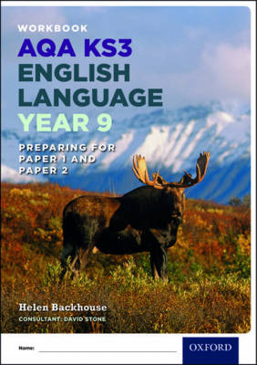 Book cover for AQA KS3 English Language: Key Stage 3: Year 9 test workbook