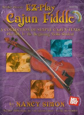 Book cover for Mel Bay Presents EZ-Play Cajun Fiddle