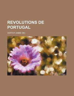 Book cover for Revolutions de Portugal