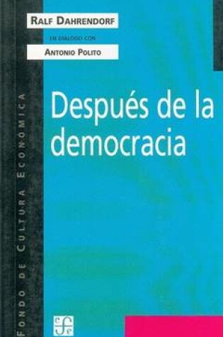 Cover of Despues de La Democracia