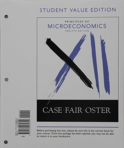 Book cover for Principles of Microeconomics