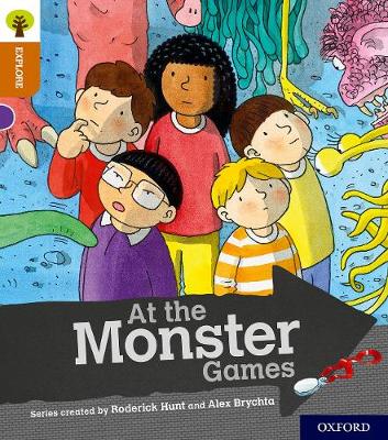 Book cover for Oxford Reading Tree Explore with Biff, Chip and Kipper: Oxford Level 8: At the Monster Games
