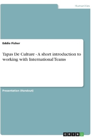 Cover of Tapas De Culture - A short introduction to working with International Teams